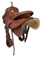 16 Inch Used Clint Mortenson Cutting Saddle - Image 2