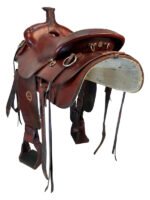 PRICE REDUCED! 16 Inch Used Colorado Saddlery Roping Saddle Wide Tree - Image 2