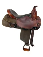 Used Fabtron Cordura Trail Roping Saddle - Image 2