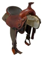 Used Fabtron Cordura Trail Roping Saddle - Image 5