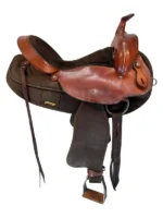 16 Inch Used Fabtron Gaited Cordura Saddle - Image 2