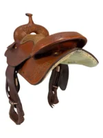 16 Inch Used Star of Texas Trail Saddle - Image 4