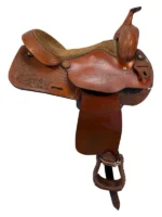 16 Inch Used Star of Texas Trail Saddle - Image 2