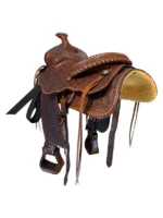 16 Inch Used TexTan Trail Saddle