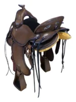 16 Inch Used Timberline Trail Saddle 369 - Image 2