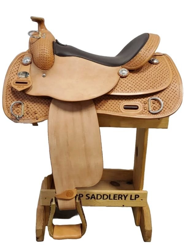 16inch-dp-saddlery-trainer-roughout-bt-saddle-2206-8230-7 16 Inch DP Saddlery Trainer Roughout - Image 1