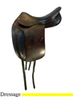 PRICE REDUCED! 17.5Inch Used Cobra Dressage Saddle - Image 2