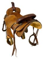 17.5 Inch Used Crates Roping Saddle - Image 2