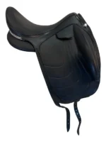 17.5 Inch Used Devoucoux Mikala Dressage Saddle - Image 2
