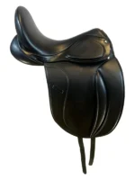 17.5 Inch Used Equine Inspired Dressage Saddle - Image 2