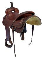 17.5 Inch Used Koen Cutting Saddle - Image 2