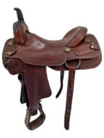 17.5 Inch Used Koen Cutting Saddle