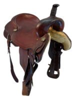 17.5 Inch Used Koen Cutting Saddle - Image 4