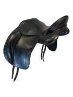 17.5 Inch Used Schleese Triumph Dressage Saddle - Image 4