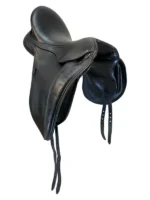 17.5 Inch Used Schleese Triumph Dressage Saddle - Image 2