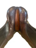 17.5 Inch Used Stubben Dressage Saddle - Image 3