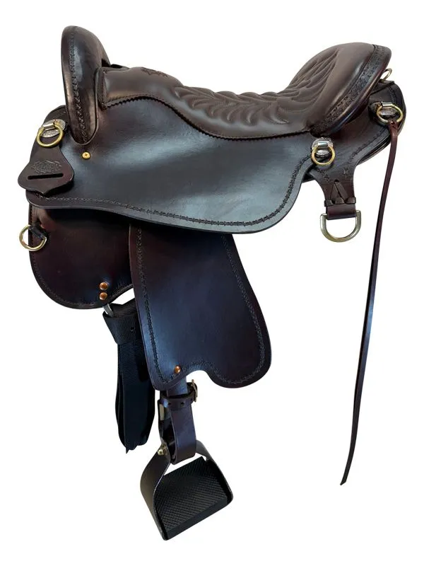 17-5inch-used-tucker-endurance-saddle-t59-46 17.5 Inch Used Tucker Endurance Saddle - Image 1