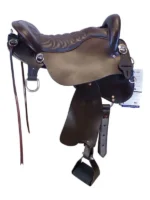 17.5 Inch Used Tucker Endurance Trail Saddle - Image 2