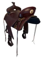 17.5 Inch Used Tucker High Plains Saddle - Image 3