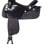 Big Horn gaited saddle synthetic 17 inch 293