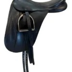 17 Inch Used Bates Caprilli Dressage Saddle