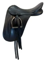 17 Inch Used Bates Caprilli Dressage Saddle