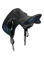 17 Inch Used Bates Caprilli Dressage Saddle - Image 2
