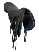 17 Inch Used Bates Caprilli Dressage Saddle - Image 4
