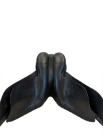 17 Inch Used Bates Caprilli Dressage Saddle - Image 5