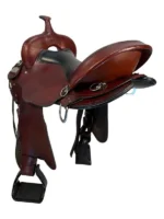 17 Inch Used Big Horn Custom Light Flex Trail Saddle - Image 2