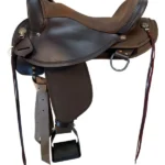 17 Inch Used Circle Y Cordura Endurance Saddle Wide Flex Tree JL03