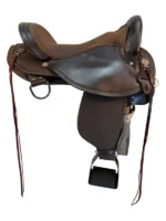 17 Inch Used Circle Y Cordura Endurance Saddle Wide Flex Tree JL03 - Image 5