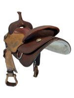 17 Inch Used Circle Y Cutting Saddle - Image 2