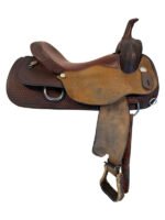 17 Inch Used Circle Y Cutting Saddle - Image 5