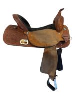 17 Inch Used Circle Y Mansfield Barrel Saddle - Image 4