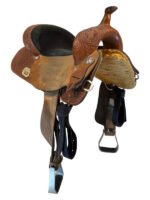 17 Inch Used Circle Y Mansfield Barrel Saddle - Image 3