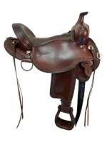 17 Inch Used Circle Y Flex2 Saddle - Image 5