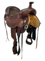 17 Inch Used Circle Y Flex2 Saddle - Image 4