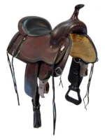 17 Inch Used Circle Y Topeka Saddle - Image 4