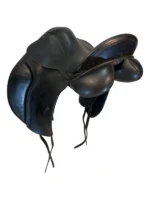 17 Inch Used Country Connection Dressage Saddle - Image 4