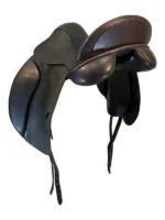 17 Inch Used County Dressage Saddle - Image 5