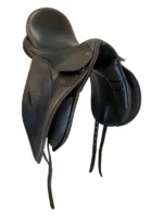 17 Inch Used County Dressage Saddle - Image 2