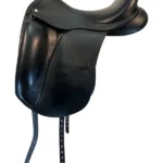 17 Inch Used Custom Saddlery Dressage Saddle
