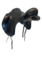 17 Inch Used Custom Saddlery Dressage Saddle - Image 4