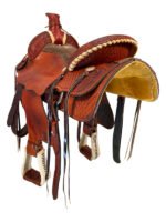 17 Inch Used Dakota Roping Saddle - Image 2
