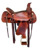 17 Inch Used Dakota Roping Saddle - Image 4