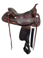 Used Circle Y High Horse Mineral Wells Trail Saddle - Image 4