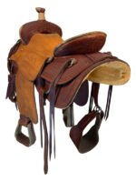 17 Inch Used HR Saddlery Ranch Saddle - Image 2