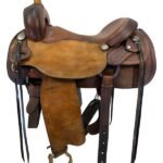 17 Inch Used Jim McNulty Cutting Saddle