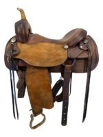 17 Inch Used Jim McNulty Cutting Saddle